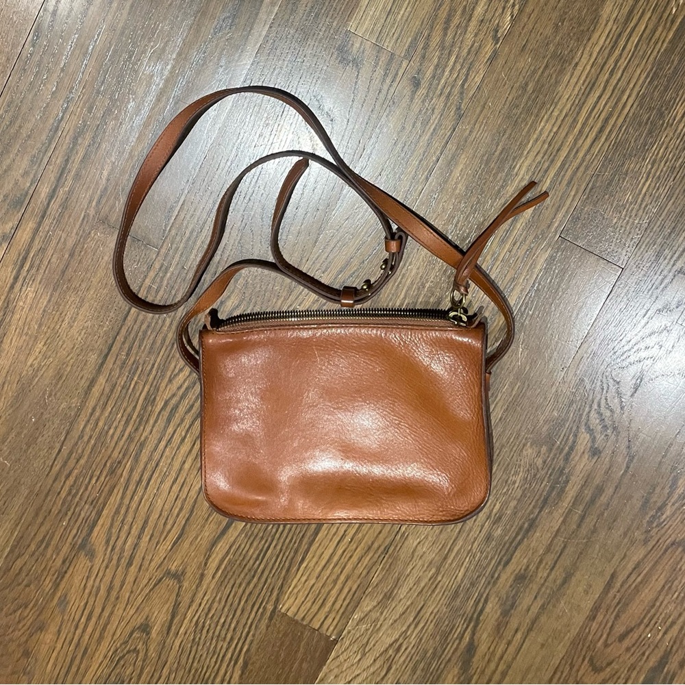 Madewell Simple Crossbody Purse Brown